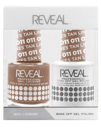 Reveal Duo Gel and Nail Lacquer Set - 011 Tan Lines