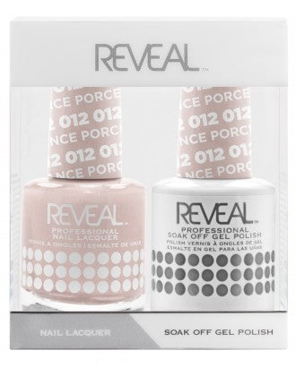 Reveal Duo Gel and Nail Lacquer Set - 012 Porcelain Romance