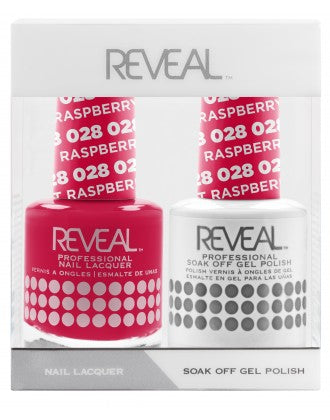 Reveal Duo Gel and Nail Lacquer Set - 028 Rasberry Sorbet