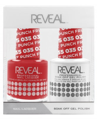 Reveal Duo Gel and Nail Lacquer Set - 035 Fruit Punch