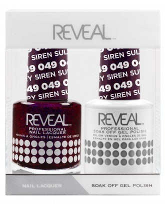 Reveal Duo Gel and Nail Lacquer Set - 049 Sultry Siren