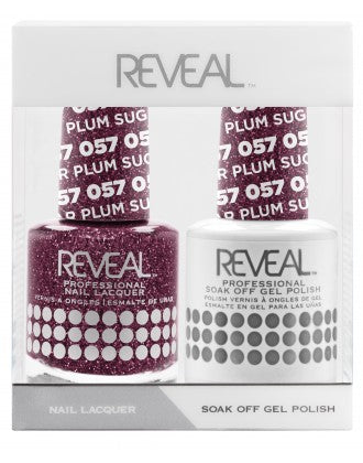 Reveal Duo Gel and Nail Lacquer Set - 057 Sugar Plum