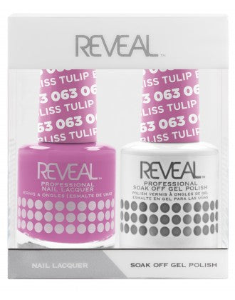 Reveal Duo Gel and Nail Lacquer Set - 063 Tulip Bliss