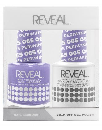 Reveal Duo Gel and Nail Lacquer Set - 065 Periwinkle Dreams
