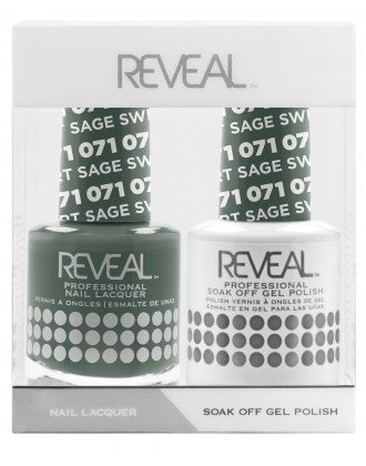 Reveal Duo Gel and Nail Lacquer Set - 071 Sage Sweetheart