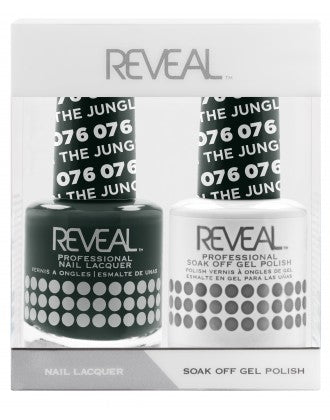 Reveal Duo Gel and Nail Lacquer Set - 076 In the Jungle