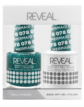 Reveal Duo Gel and Nail Lacquer Set - 078 Mermaid Fantasy