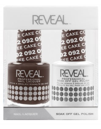 Reveal Duo Gel and Nail Lacquer Set - 092 Coffee Cake