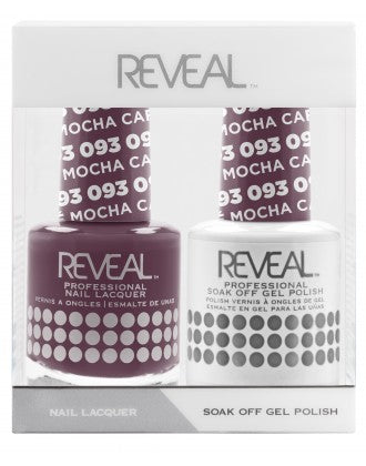 Reveal Duo Gel and Nail Lacquer Set - 093 Cafe Mocha
