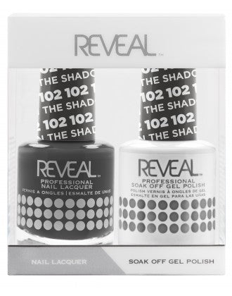 Reveal Duo Gel and Nail Lacquer Set - 102 In The Shadows