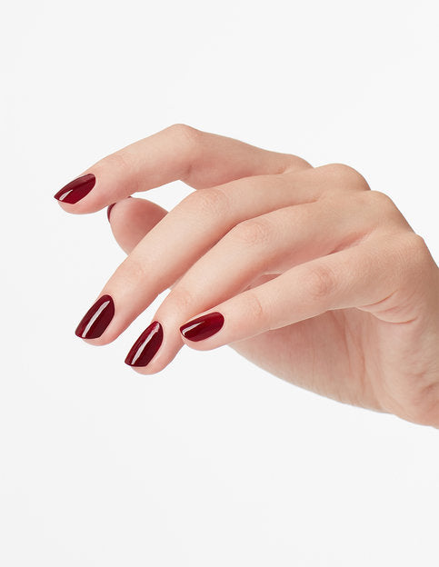 OPI Infinite Shine Polish - W52 Got The Blues For Red