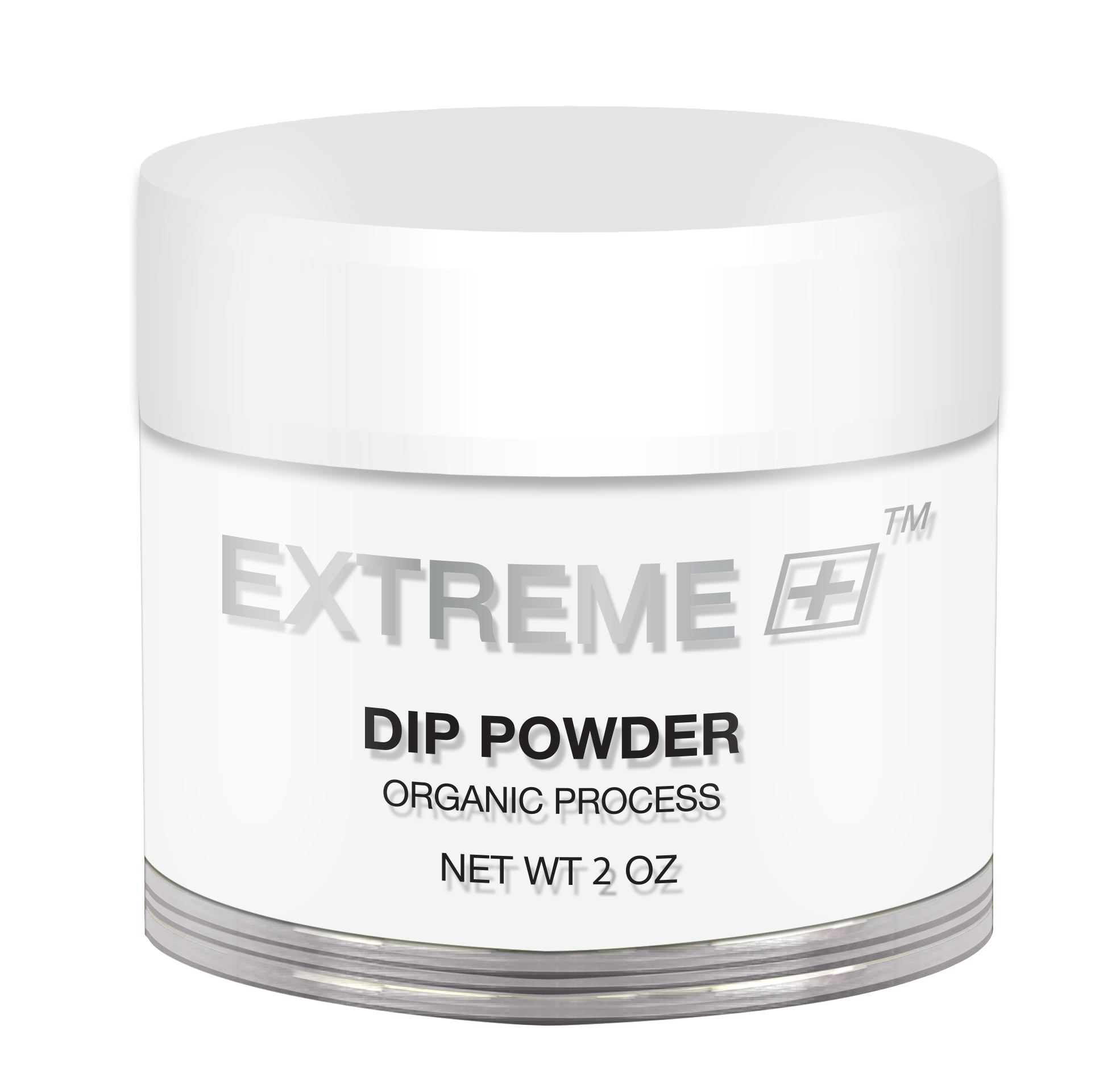 EXTREME+ Dipping Powder Organic - Pink & White: American White - 2 oz