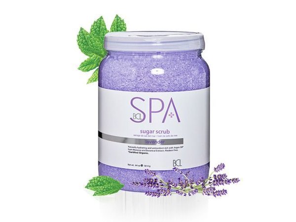 BCL Spa Sugar Scrub Lavender + Mint 64 oz