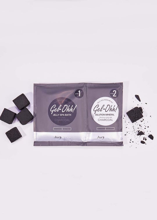Avry Beauty Gel-Ohh Jelly Spa Bath - Charcoal Detox