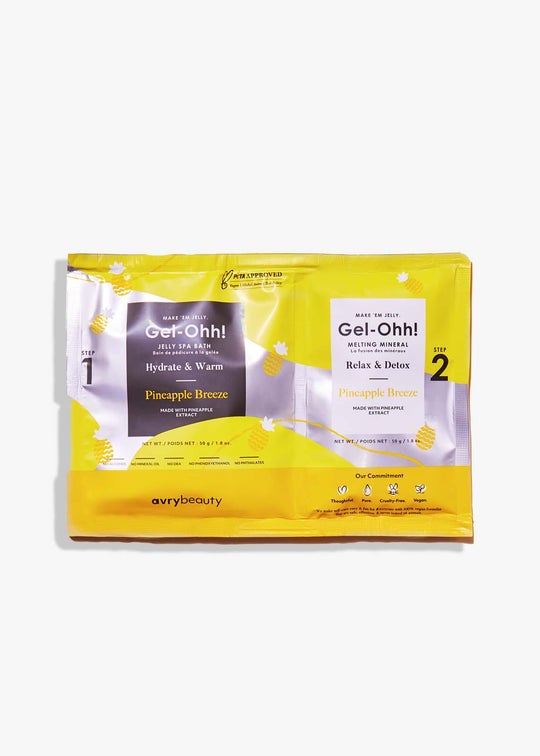 Avry Beauty Gel-Ohh Jelly Spa Bath - Pineapple Breeze - box of 30
