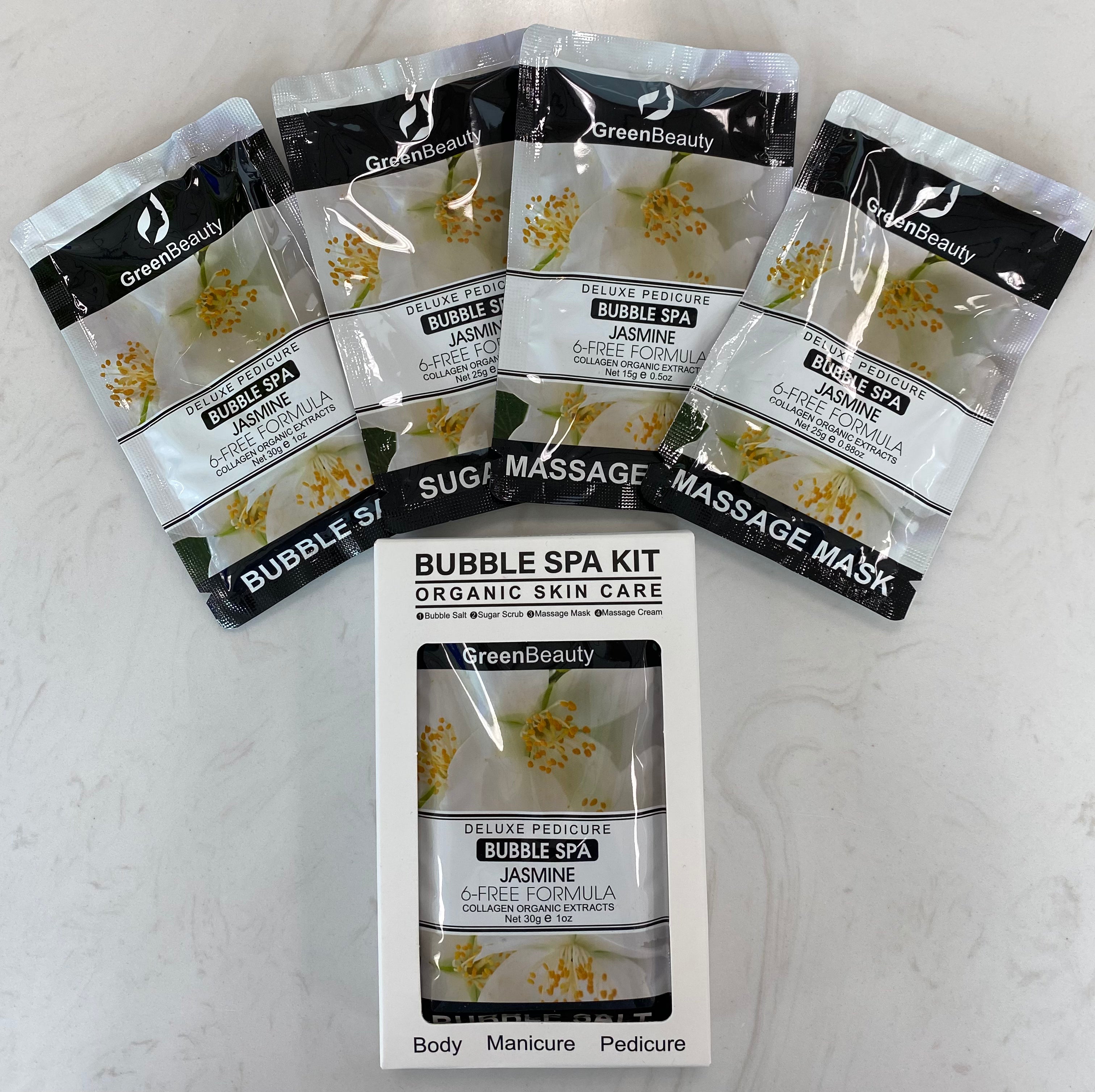 GreenBeauty Spa Bubble 4 In 1 - Jasmine - 1 Kit