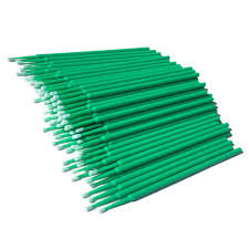 100 miếng Micro Applicator Brushes Lash Micro Swabs để nối mi, trang điểm