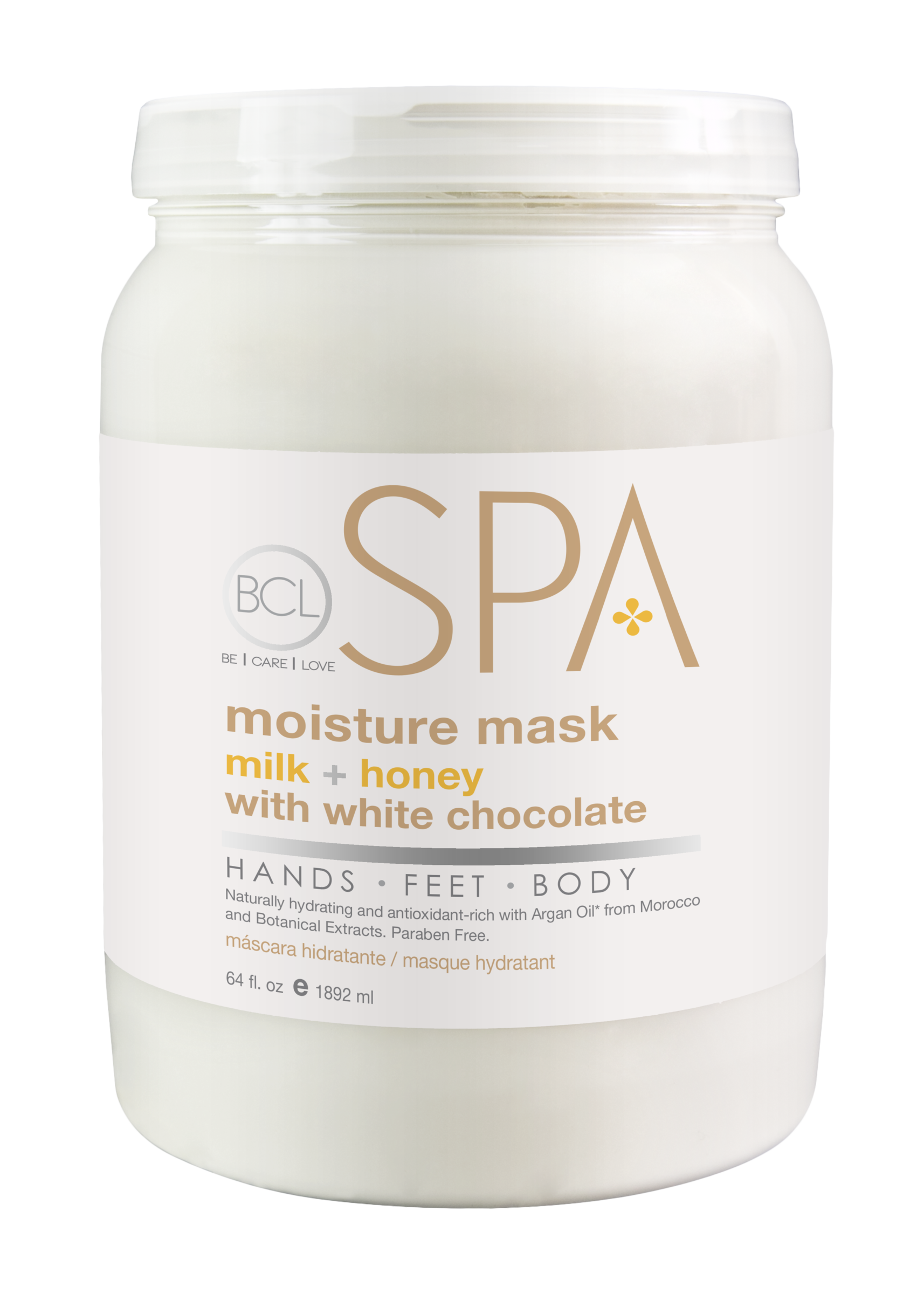 BCL Spa Moisture Mask Milk & Honey With White Chocolate (64 oz)