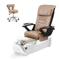 Thunder Pedicure Spa Chair - Marble Base - Unicorn Bowl - Carbon Fiber