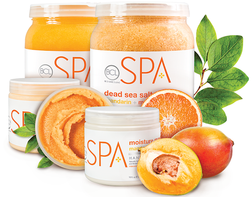 BCL Spa Dead Sea Salt Soak Mandarin & Mango (128 oz) - Gallon