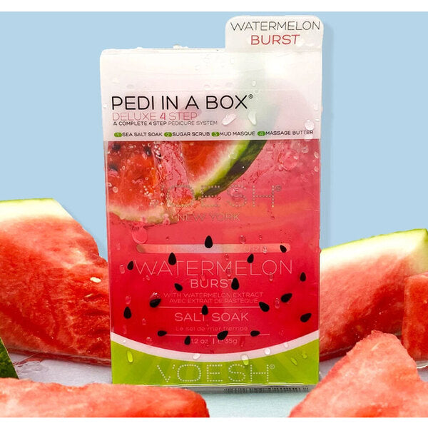 VOESH Deluxe Pedicure 4 Step - Watermelon Burst***ĐANG BÁN $117/THÙNG***