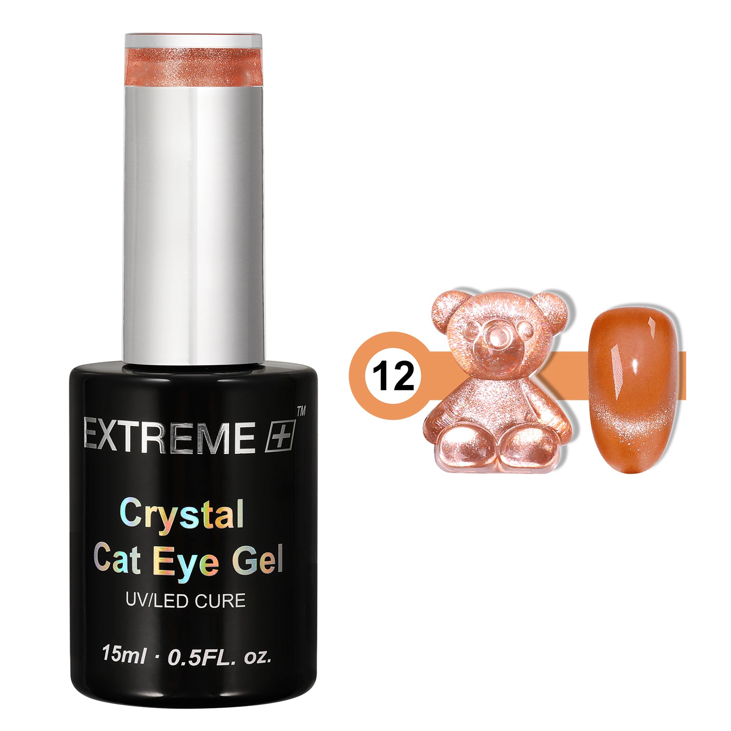 Extreme+ Crystal Cat Eye Gel #12