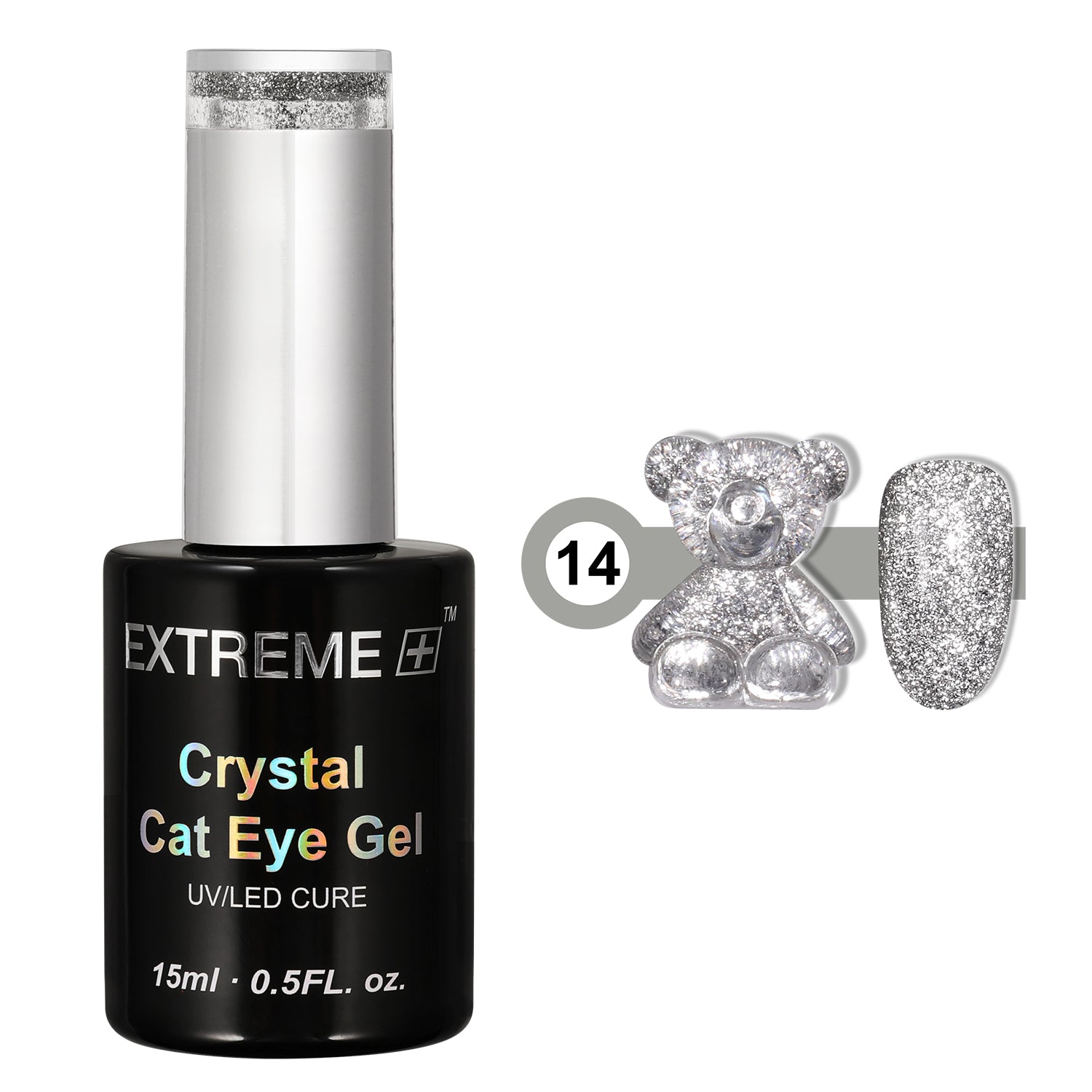 Extreme+ Crystal Cat Eye Gel #14