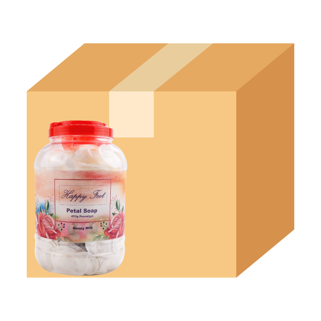 HappyFeet Petal Soak For Spa - Honey Milk - Case of 4