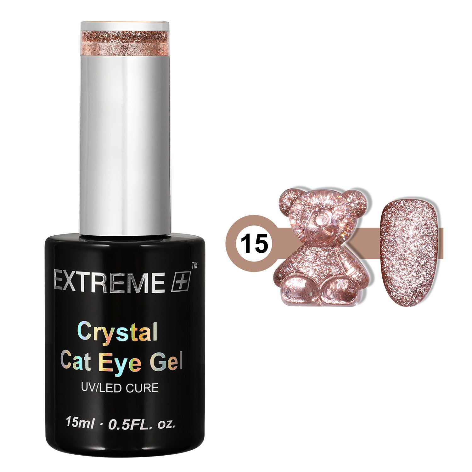 Extreme+ Crystal Cat Eye Gel #15