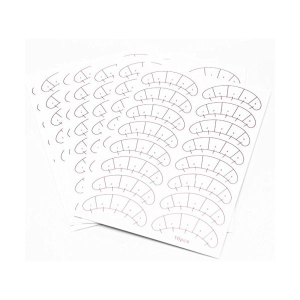 Lash Map Stickers (70pairs)