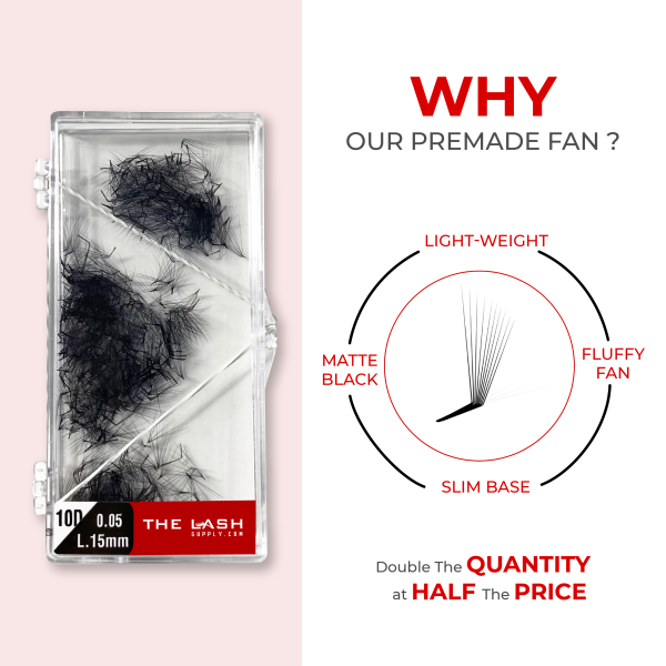 10D 0.05 (500 fans - Bulk) - L - 12mm