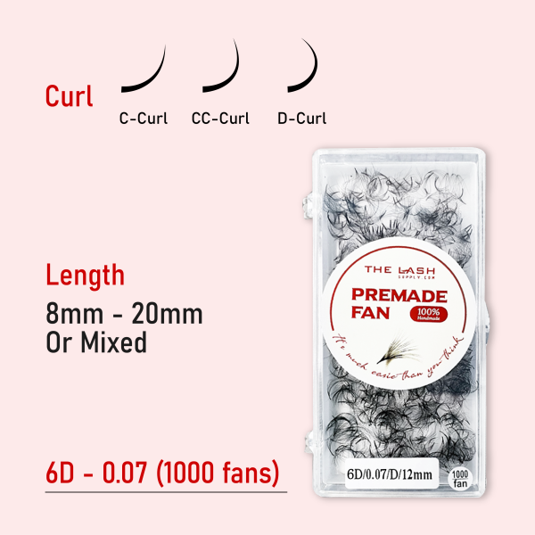 6D 0.07 (1000 quạt - Số lượng lớn) - C - 9mm