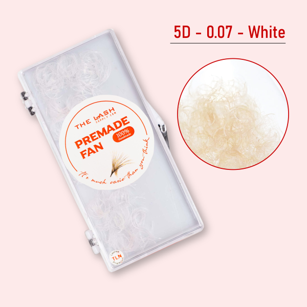 5D 0.07 - Màu trắng - CC - 12mm