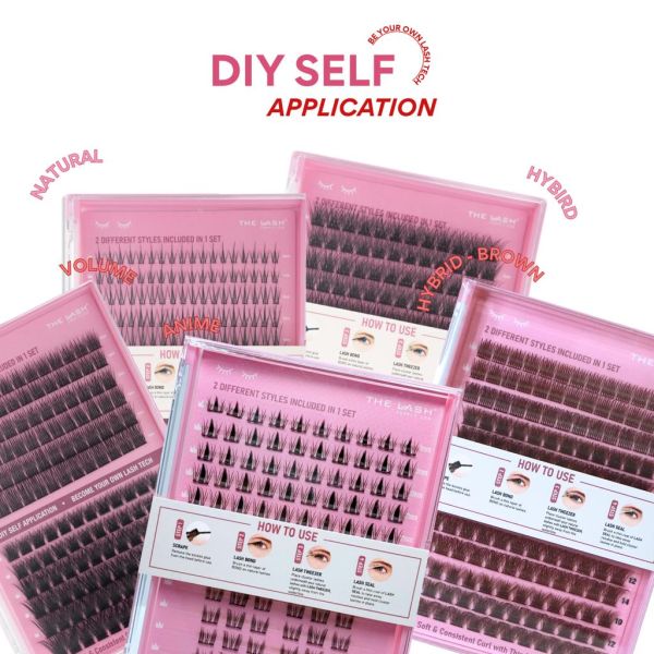 DIY Lashes - Mixed Styles - Mixed Length