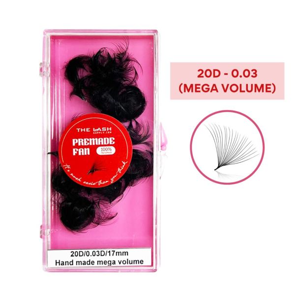 20D 0.03 (Handmade - Mega Volume) - C - 19mm