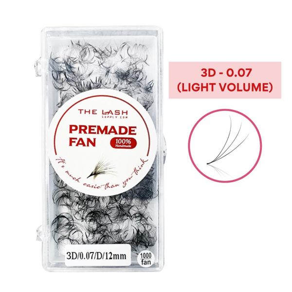 3D 0.07 (1000 fans - Bulk) - C - 10mm