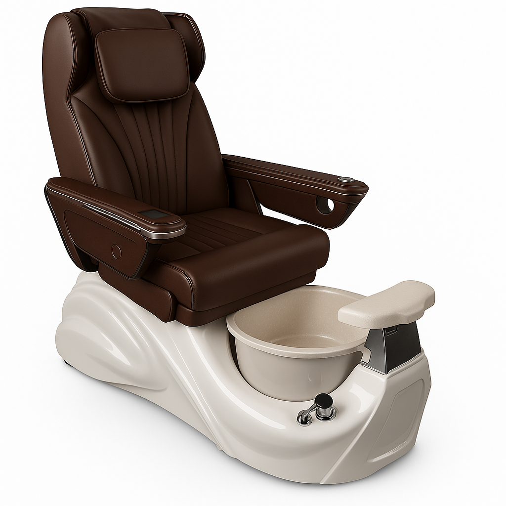 Luxora AI Massage Chair- Burgundy