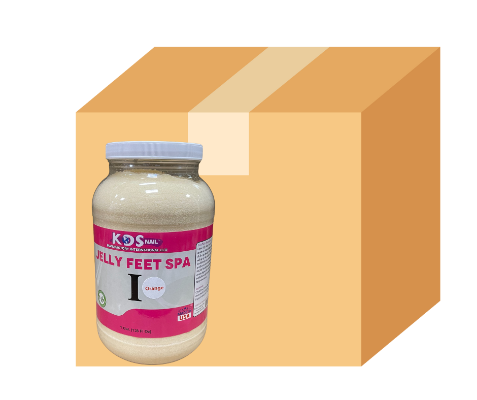 KDS Jelly Feet Spa Number I - Orange - Case of 4