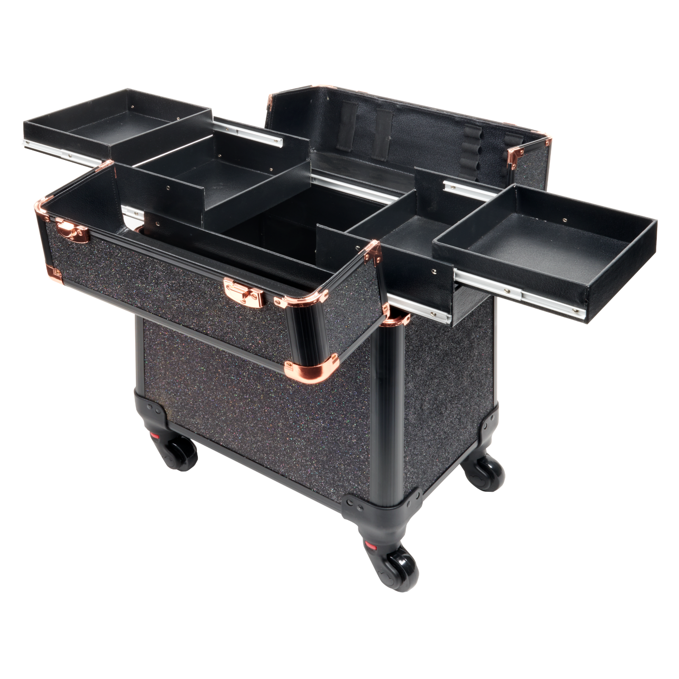 Hộp đựng mỹ phẩm bằng nhôm có khóa