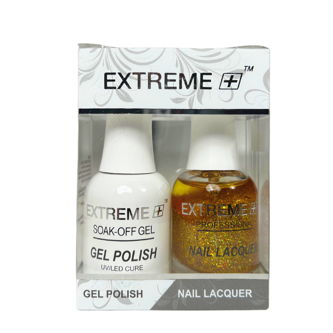 EXTREME+ Holo Chrome Gel Matching Lacquer - #037