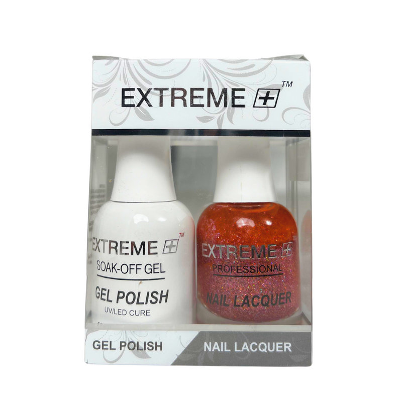 EXTREME+ Holo Chrome Gel Matching Lacquer -