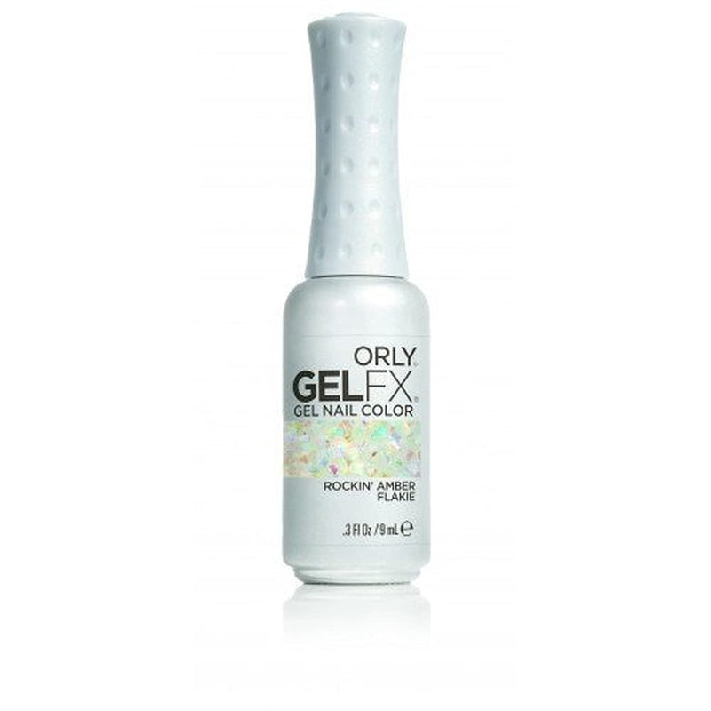 Orly Gel FX Soak-Off Gel - 32005 Rockin' Amber Flakie