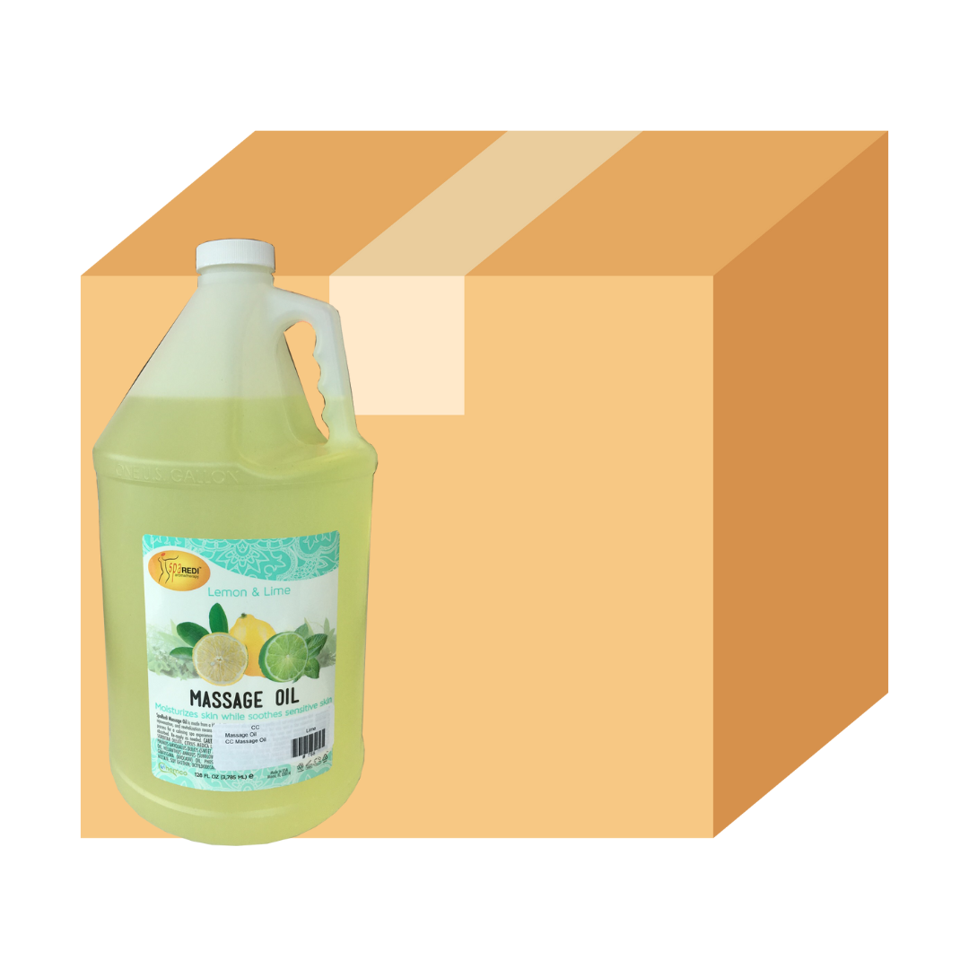 Dầu massage móng tay Chemco Pro - Chanh &amp; Chanh xanh - Hộp 4