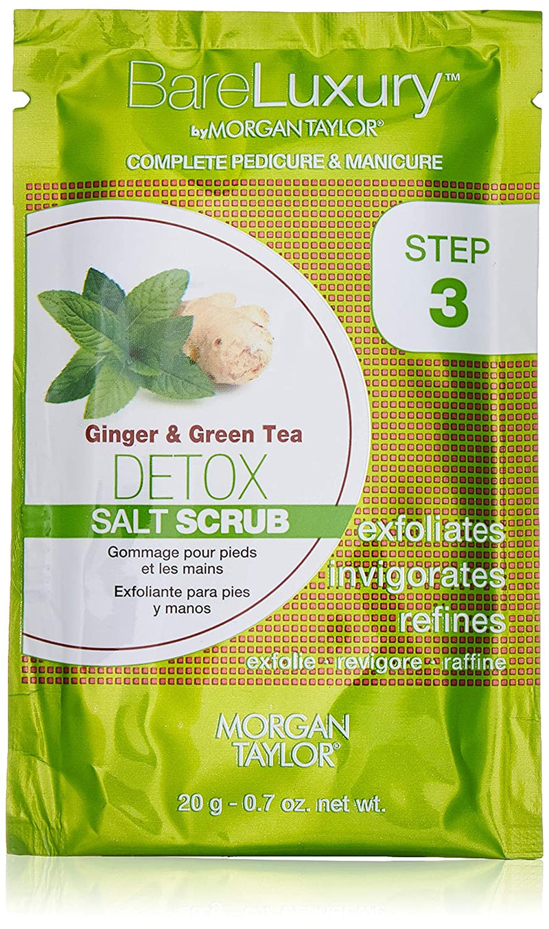 BareLuxury 4-Step, Complete Pedicure & Manicure Packs - Ginger & Green Tea (Buy 1 get 1 Free)