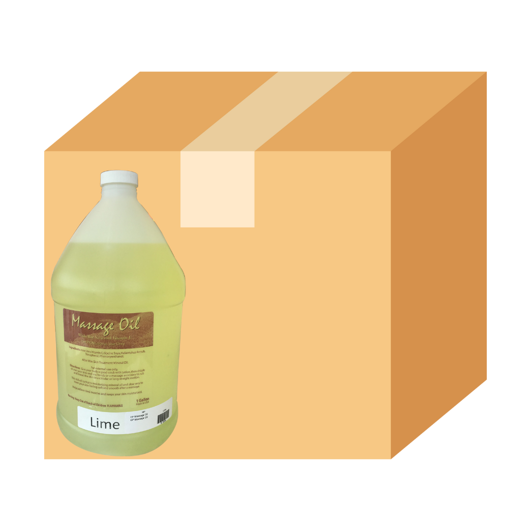 HappyFeet Massage Oil - Lime - Case of 4