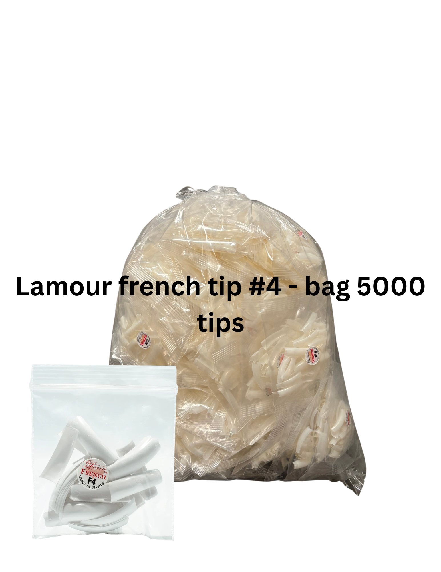 Lamour French Tips # 4 - Big Bag / 5000 Tips