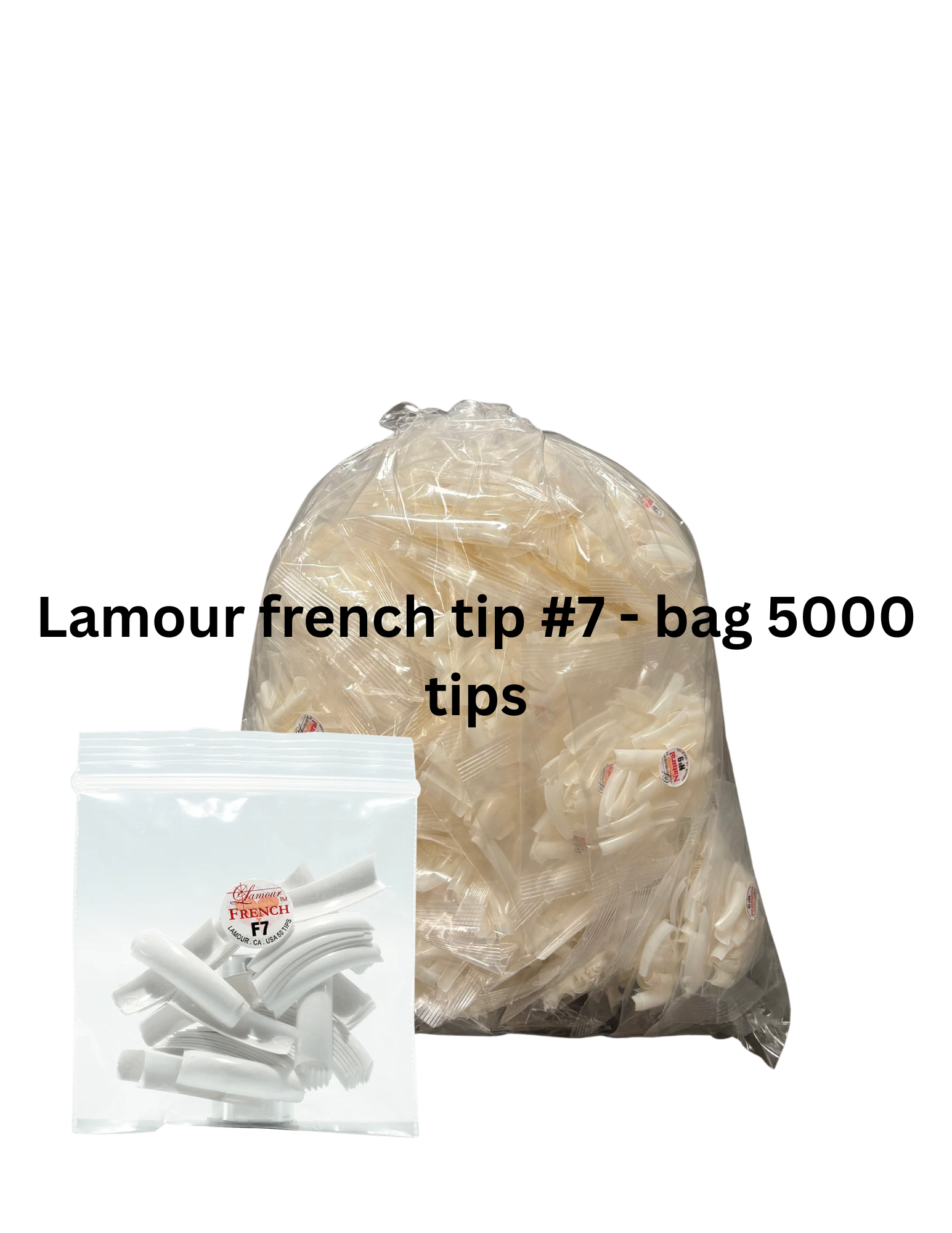 Lamour French Tips # 7 - Big Bag / 5000 Tips