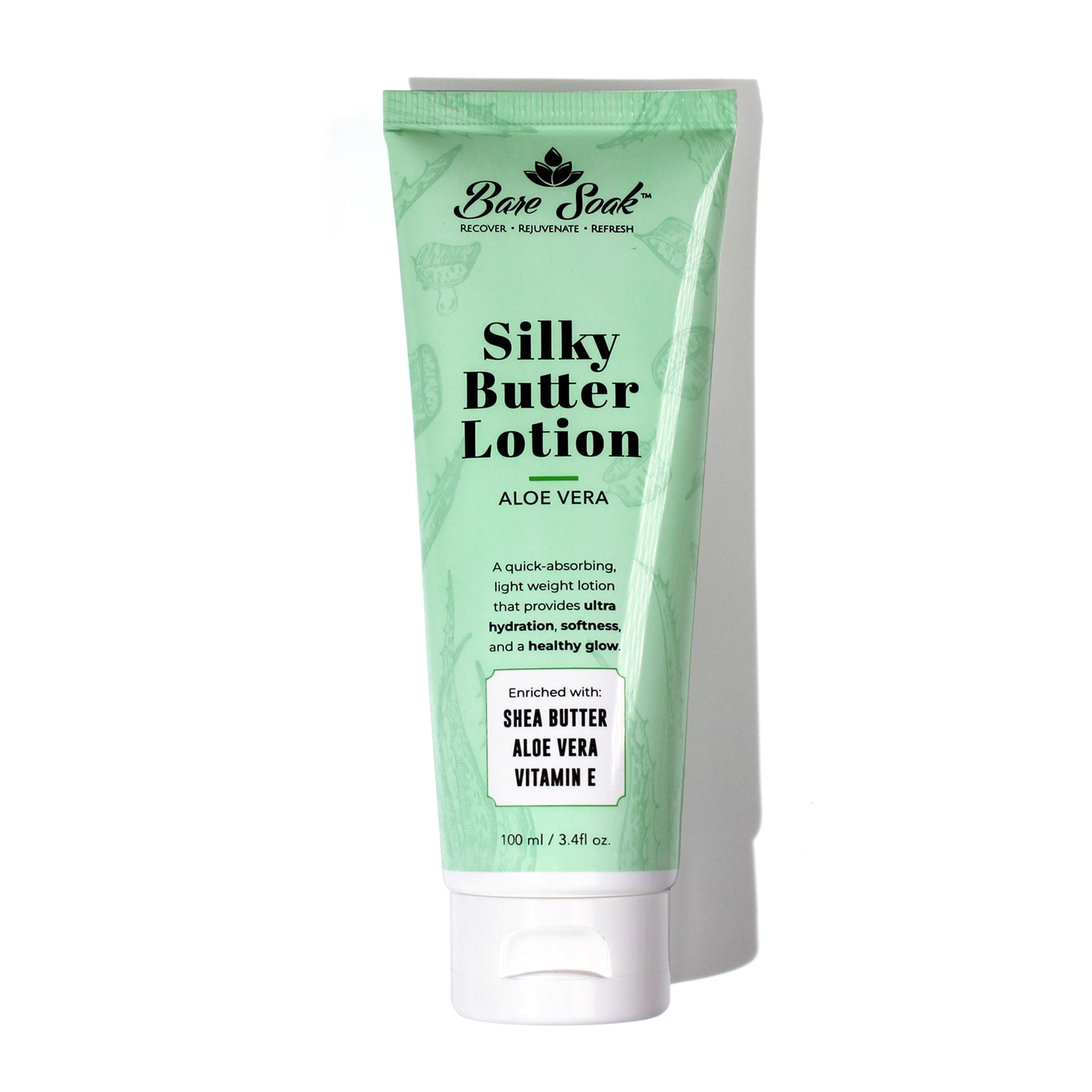 Bare Soak Lotion Holiday 3.4 oz - Aloe