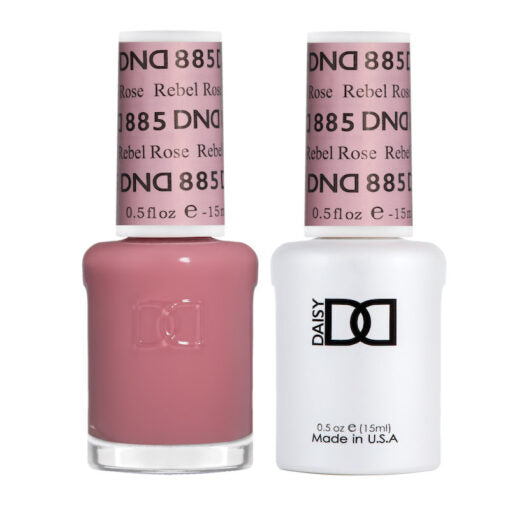 DND - Gel & Lacquer # 885 Rebel Rose