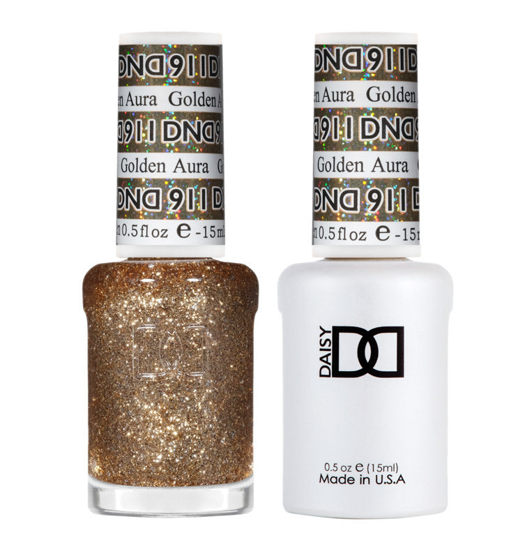 DND - Gel & Lacquer # 911 Golden Aura